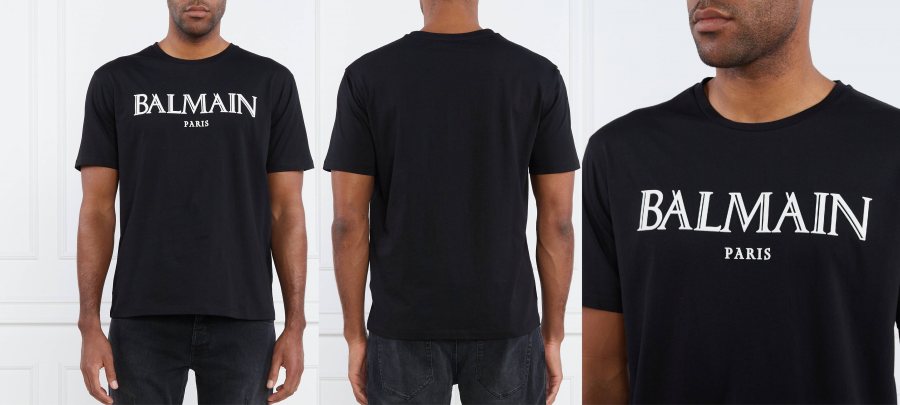 BALMAIN BALMAIN T-Shirt AH0EG000BC27 — 2