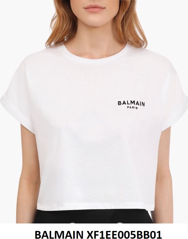 BALMAIN BALMAIN T-Shirt XF1EE005BB — 2