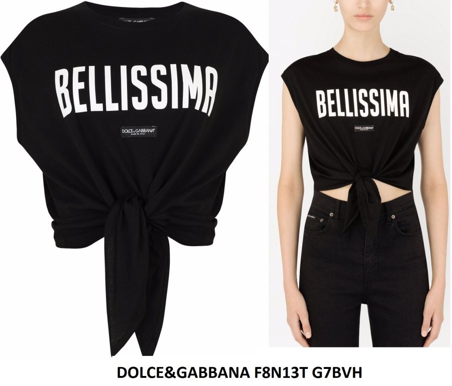 Dolce & Gabbana Dolce & Gabbana T-Shirt F8N13TG7BVH — 5