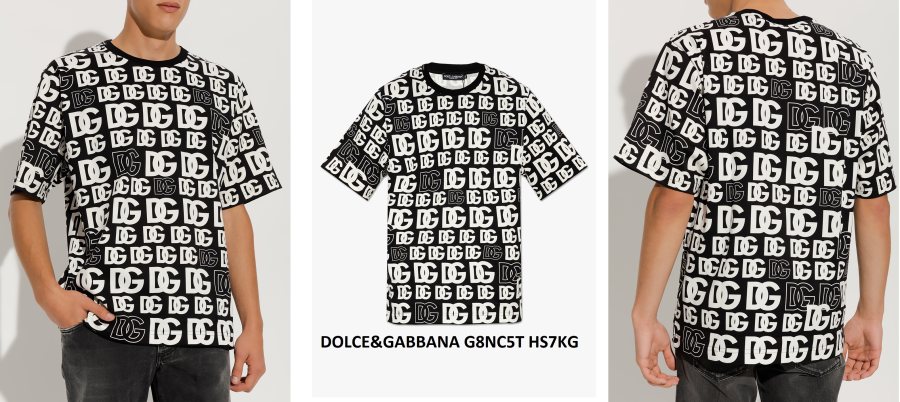 Dolce & Gabbana Dolce & Gabbana T-Shirt G8NC5THS7KG — 5