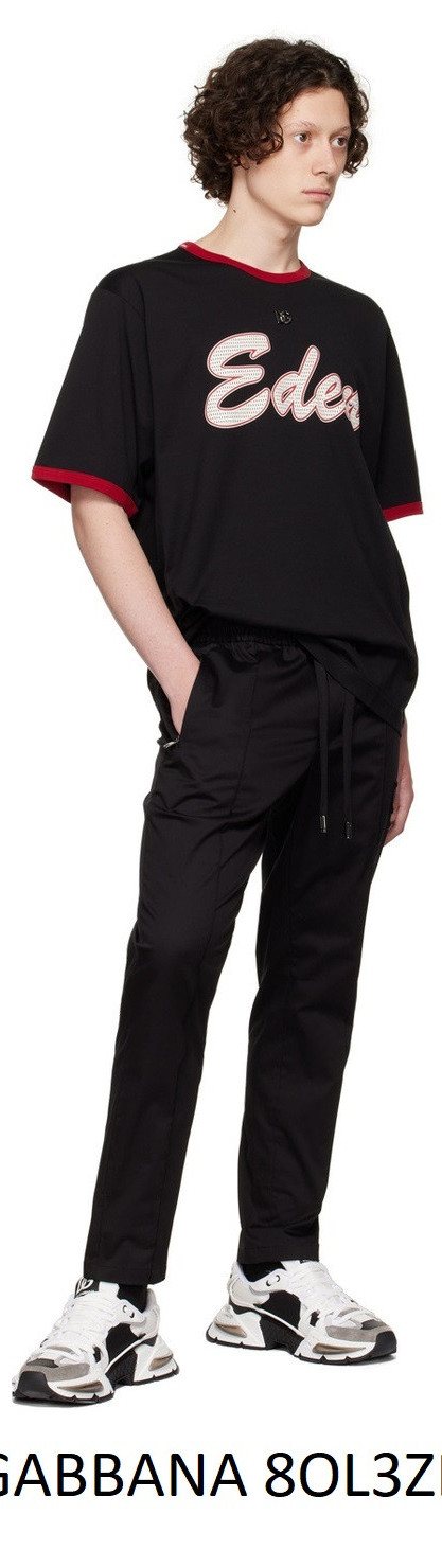 Dolce & Gabbana Eden Print T-Shirt — Black — 5