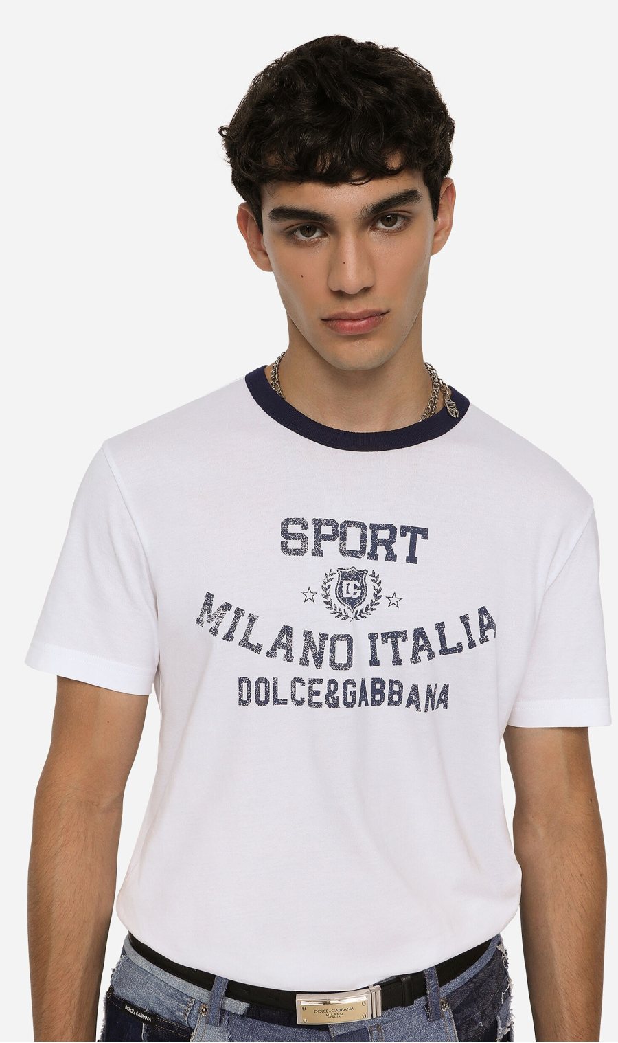Dolce & Gabbana Dolce & Gabbana T-Shirt G8PE3TFU7EQ — 4