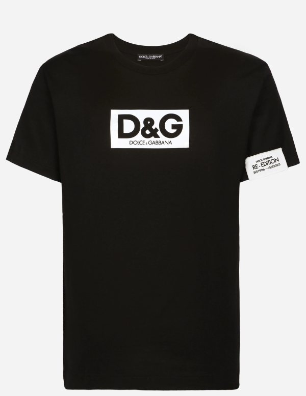 Dolce & Gabbana D&G Logo T-Shirt — Black