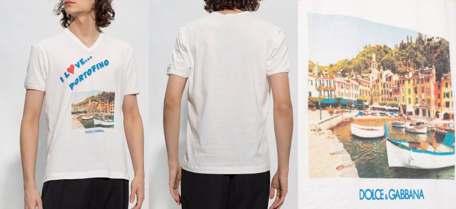 Dolce & Gabbana Dolce & Gabbana T-Shirt G8QL1TG7I3E — 3