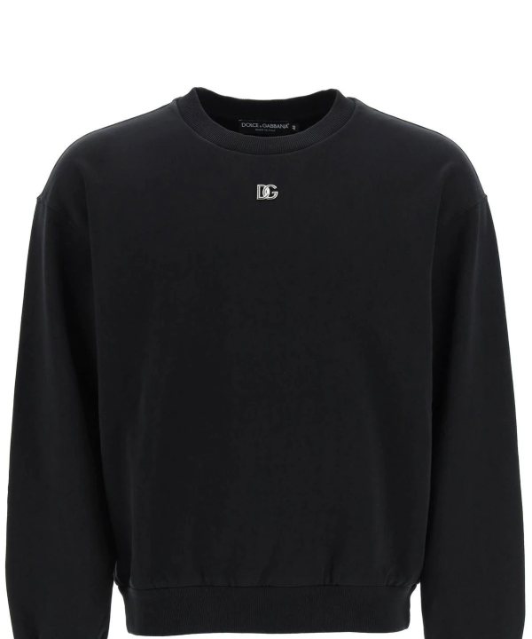 Dolce & Gabbana Logo Sweatshirt — Black