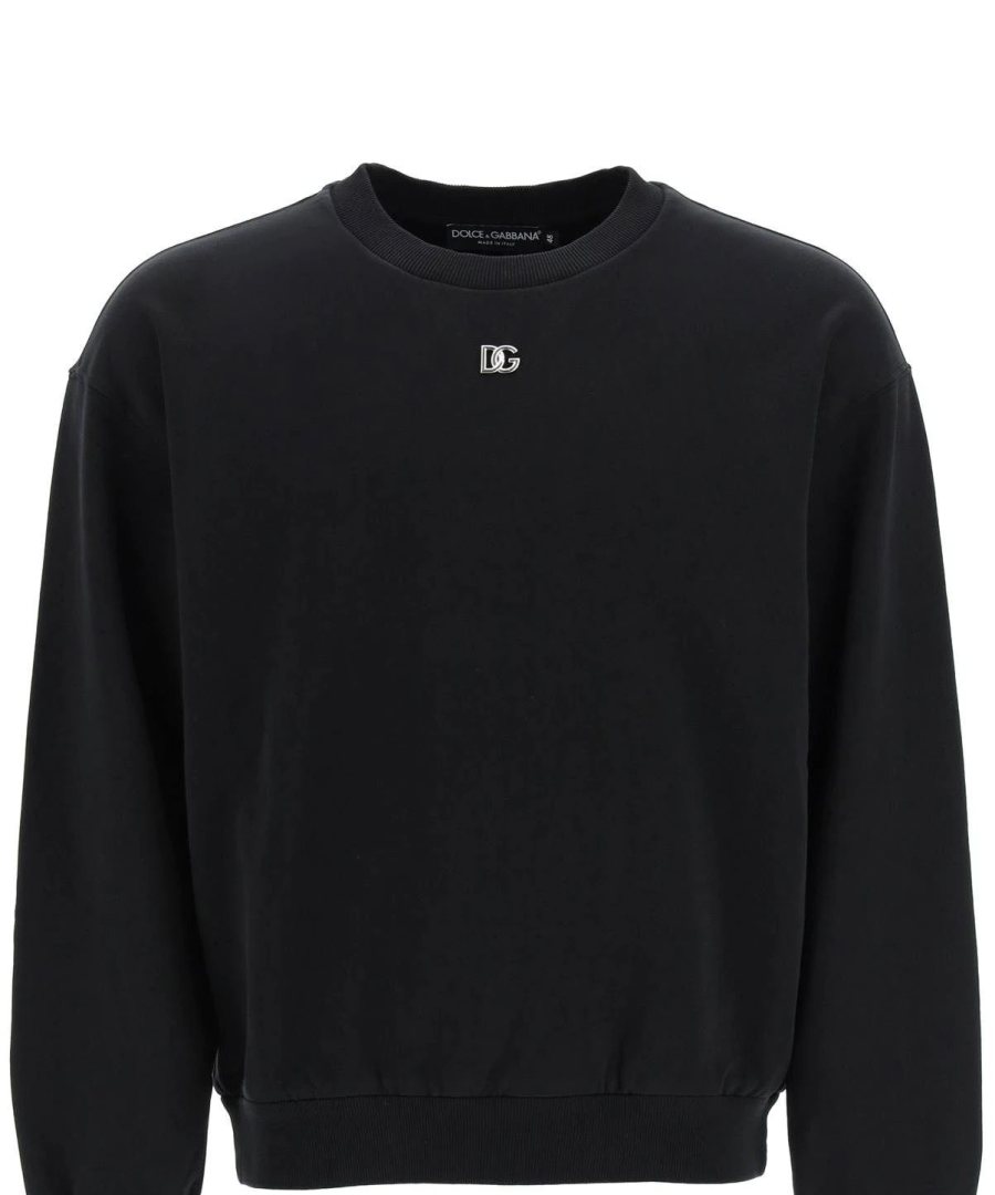 Dolce & Gabbana Logo Sweatshirt — Black