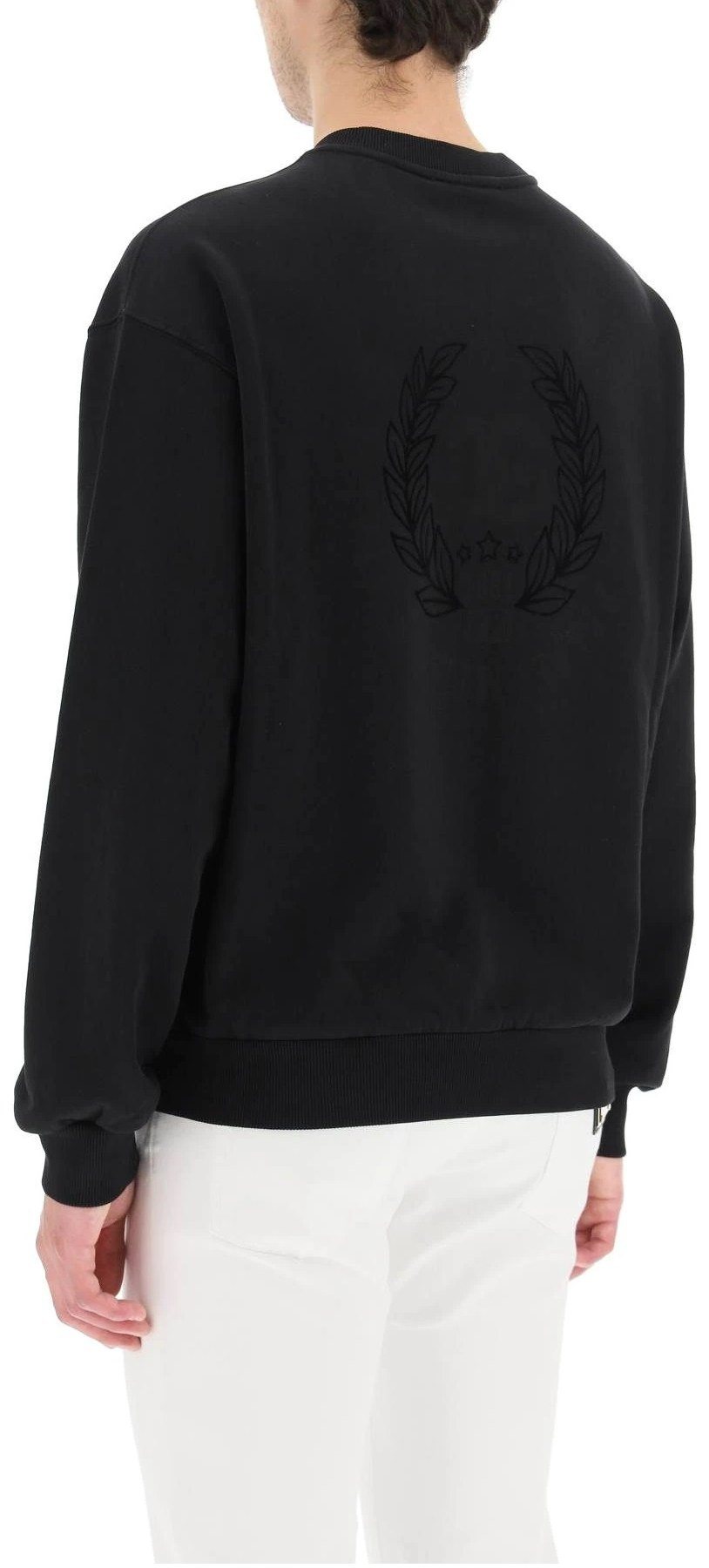 Dolce & Gabbana Logo Sweatshirt — Black — 3
