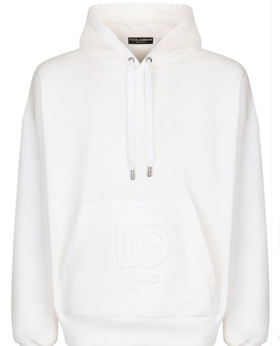 Dolce & Gabbana Hoodie — White — 4