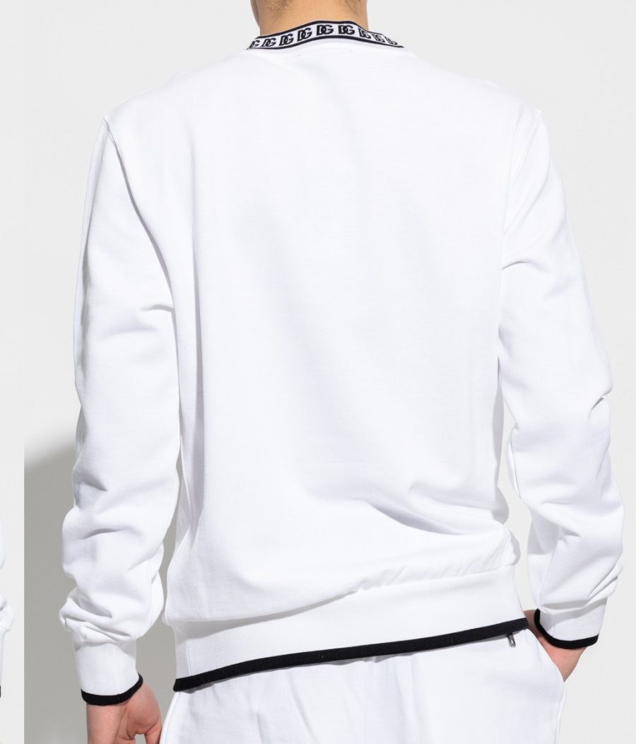 Dolce & Gabbana DG Logo Sweatshirt — White — 3