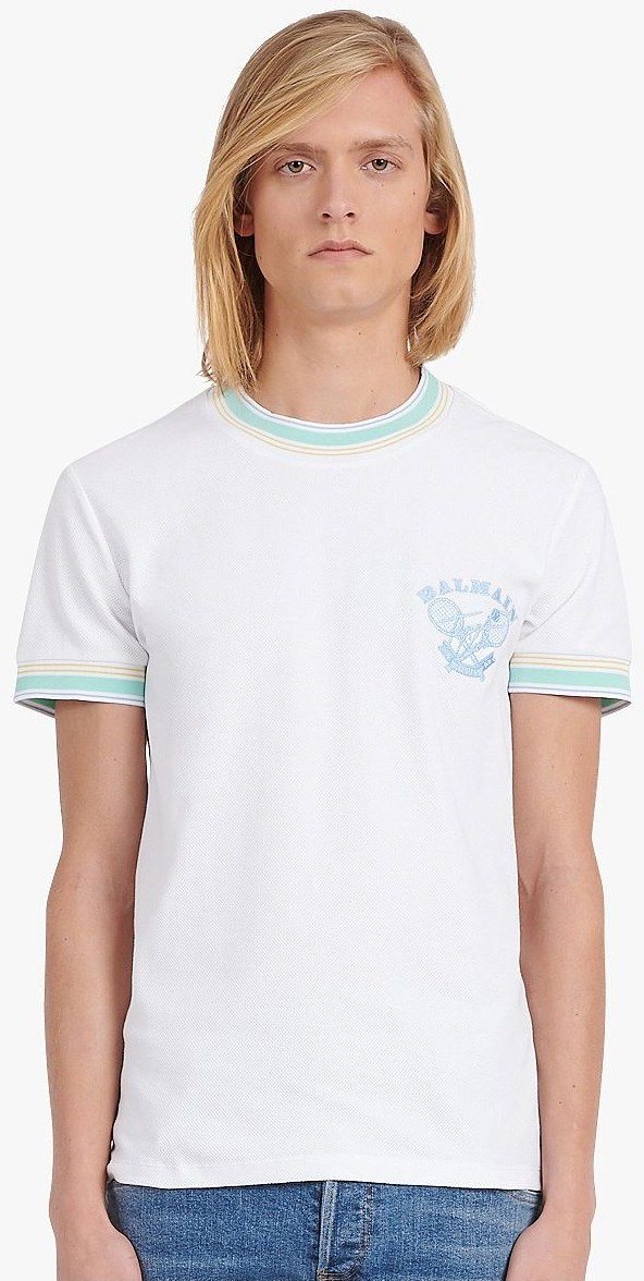 BALMAIN BALMAIN T-Shirt WH1EF001287JGFQ — 3