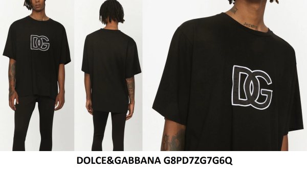 Dolce & Gabbana DG Logo T-Shirt — Black
