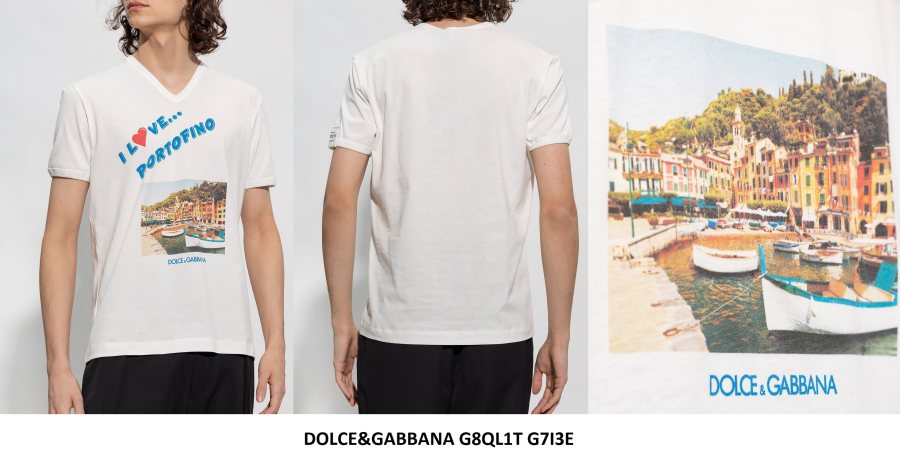 Dolce & Gabbana Dolce & Gabbana T-Shirt G8QL1TG7I3E — 5