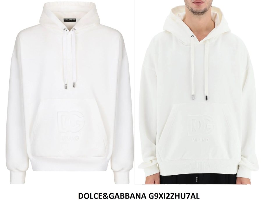 Dolce & Gabbana Hoodie — White — 2