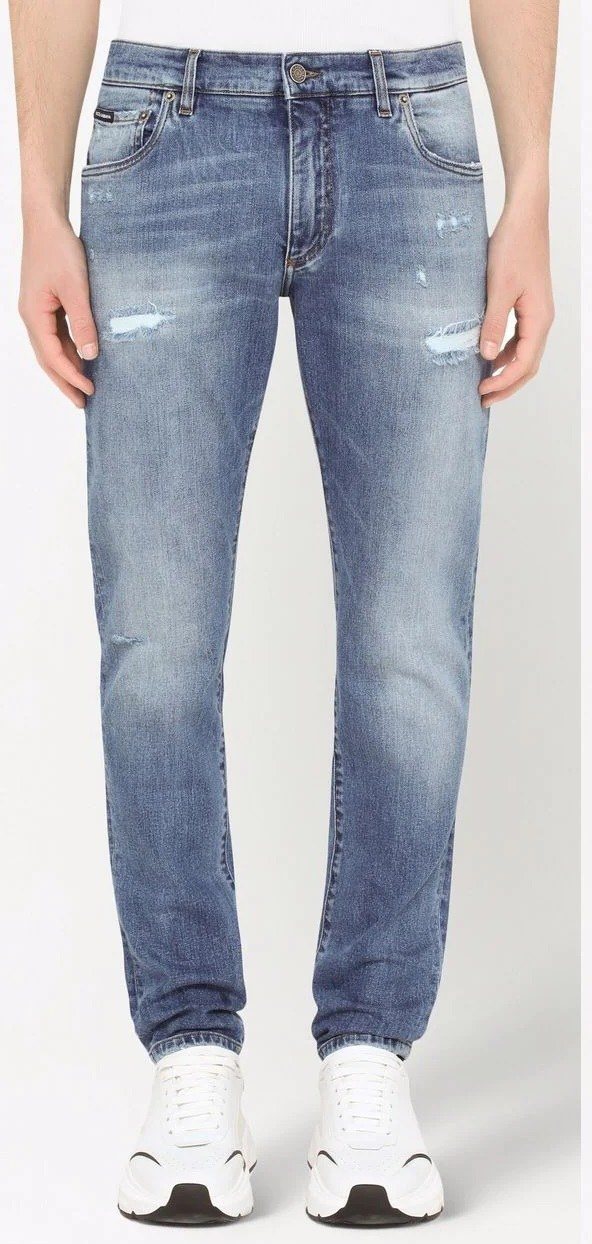 Dolce & Gabbana 5-Pocket Jeans — Stone Wash — 5