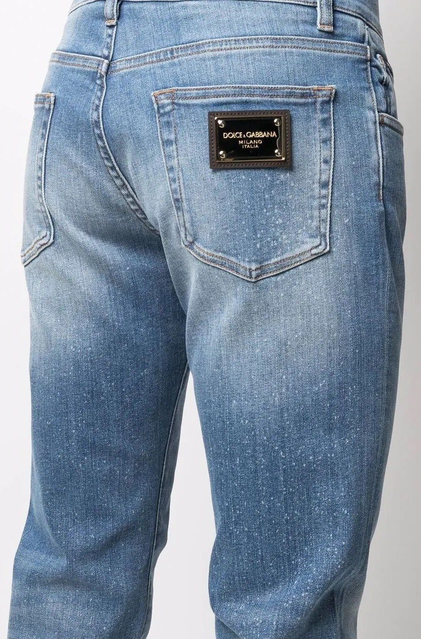Dolce & Gabbana 5-Pocket Jeans — Mid Blue — 2