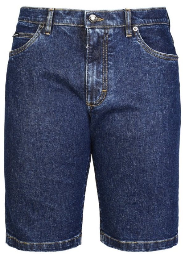 Dolce & Gabbana Denim Jeansshorts — Dark Wash