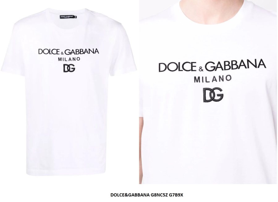 Dolce & Gabbana Milano Logo T-Shirt — White