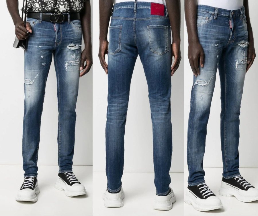 DSQUARED2 Distressed Jeans — S71LB0872 — 2