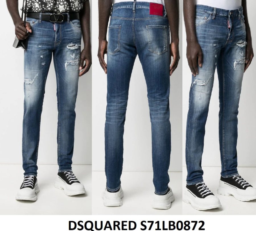DSQUARED2 Distressed Jeans — S71LB0872 — 3