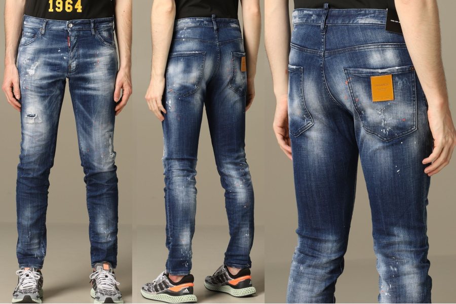 DSQUARED2 Distressed Jeans — S74LB0798 — 3