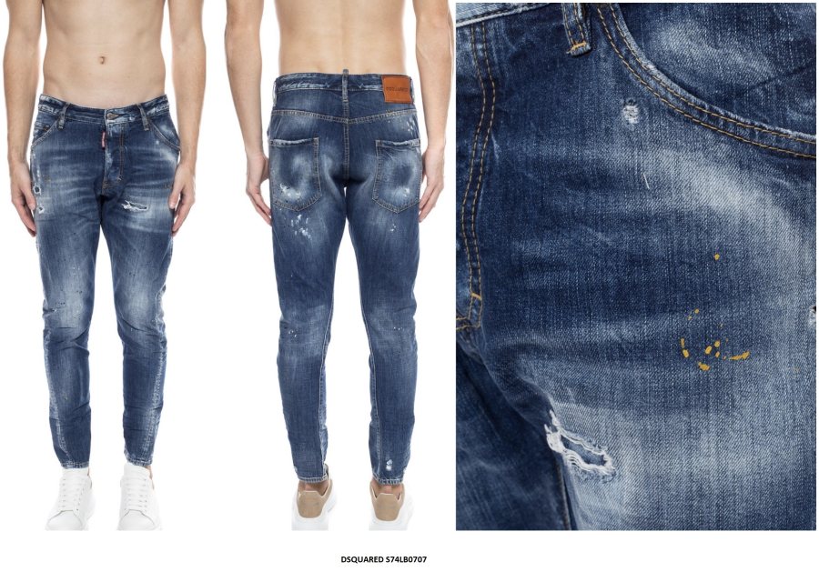 DSQUARED2 Clean Wash Jeans — S74LB707 — 3