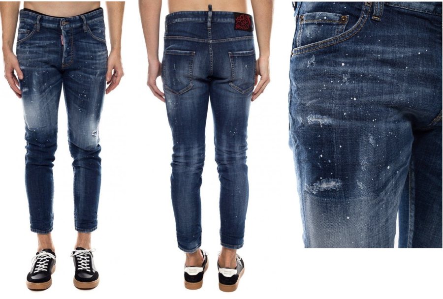 DSQUARED2 Distressed Jeans — S74LB0673 — 4