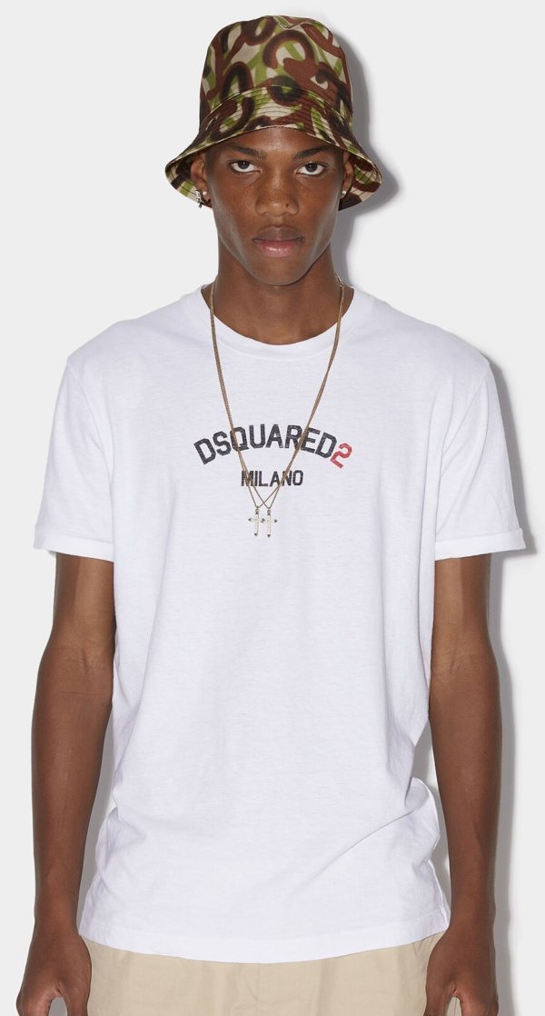 DSQUARED2 Logo T-Shirt — S74GD0969