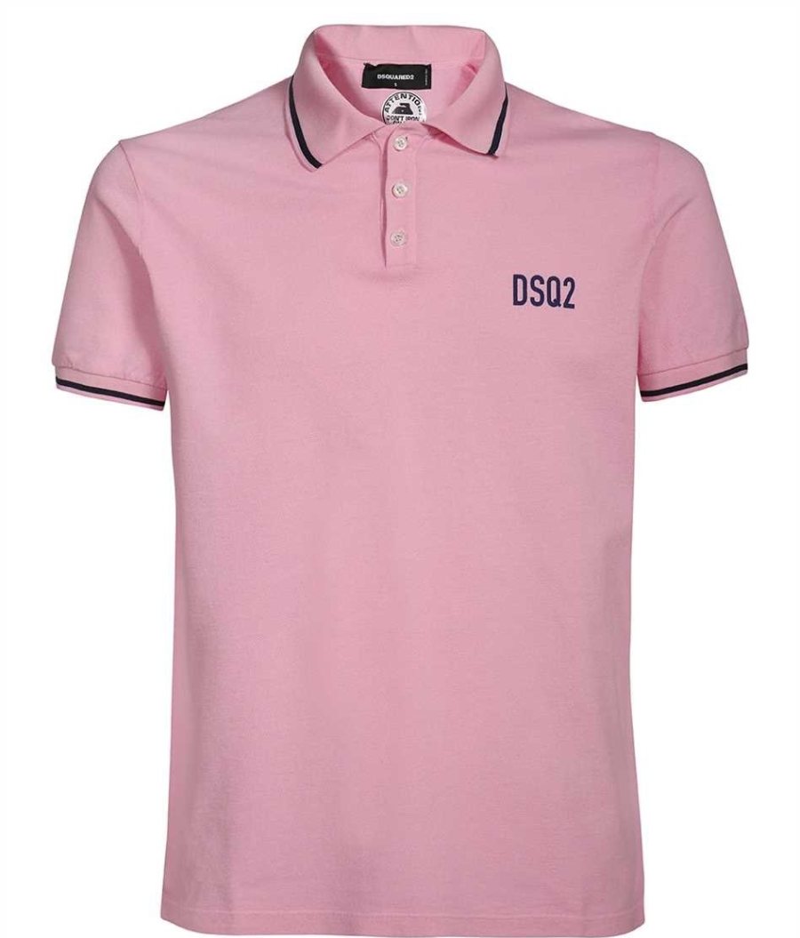 DSQUARED2 Tipped Poloshirt — S74GL0064 — 2