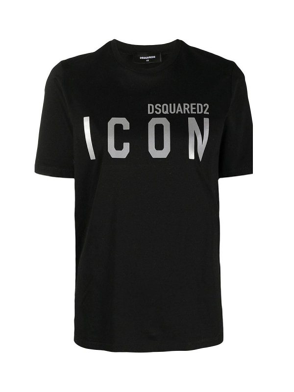DSQUARED2 ICON Metallic Logo T-Shirt