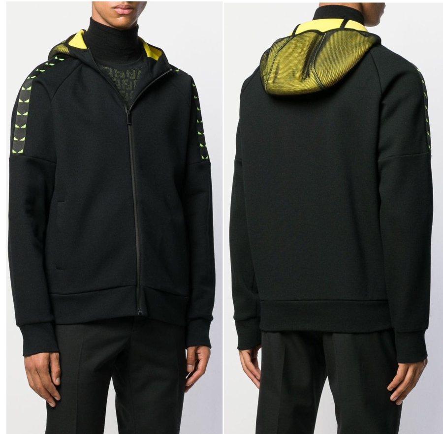 Fendi Zip Hoodie Jacke — FAF546-A8JN — 4