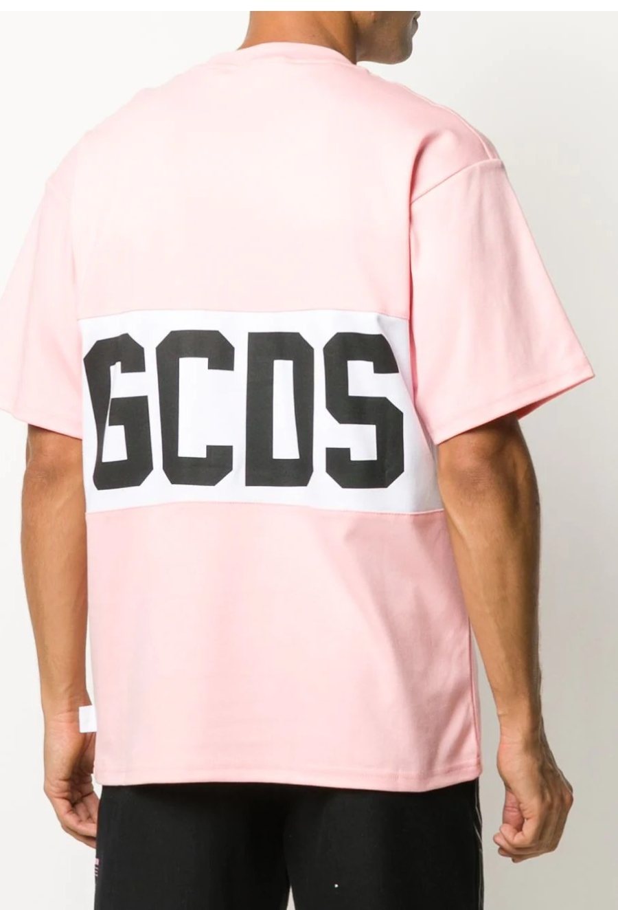 GCDS Logo T-Shirt, Pink — CC94M021014 — 2