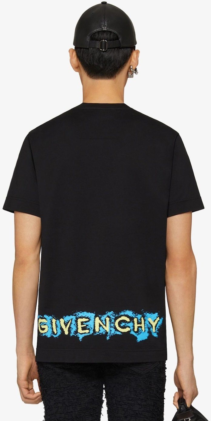 Givenchy Logo T-Shirt — BM71DM3Y6 — 3
