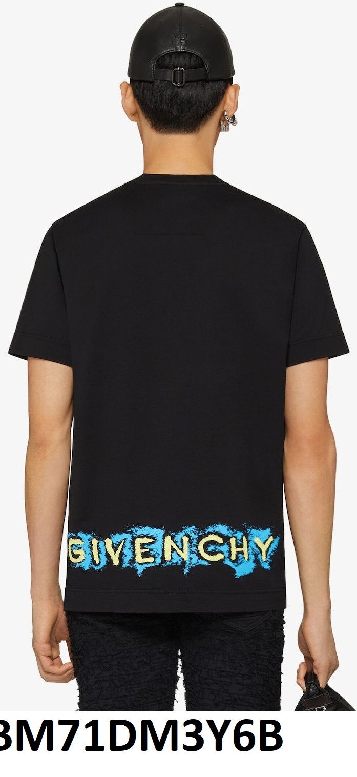 Givenchy Logo T-Shirt — BM71DM3Y6 — 5