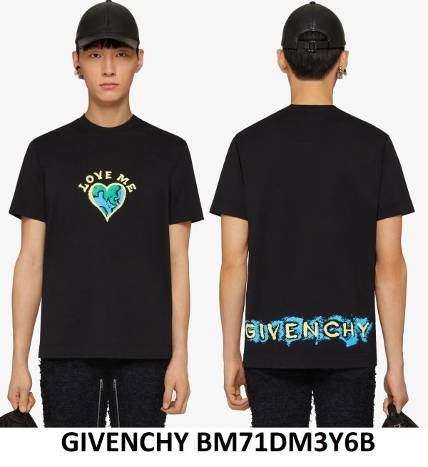 Givenchy Logo T-Shirt — BM71DM3Y6