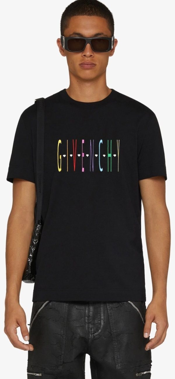 Givenchy Logo T-Shirt — BM716G3YASB