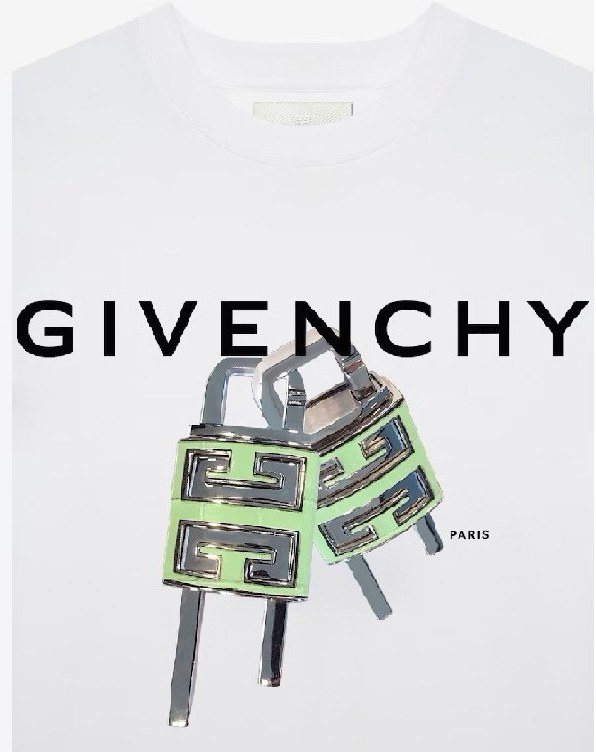 Givenchy Logo T-Shirt — BM716G3YBC — 4