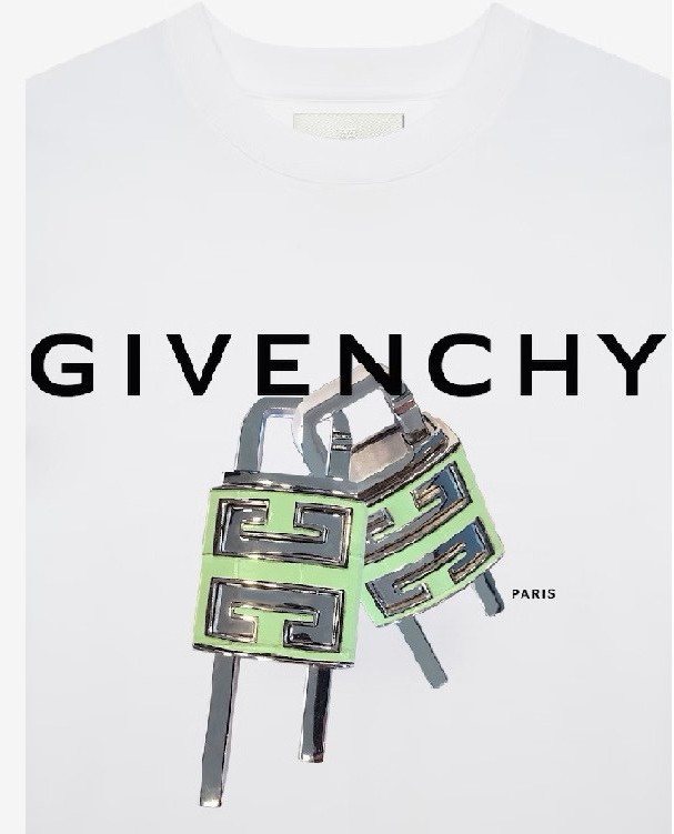 Givenchy Logo T-Shirt — BM716G3YBC — 2