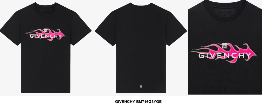Givenchy Logo T-Shirt — BM716G3YGE B — 4