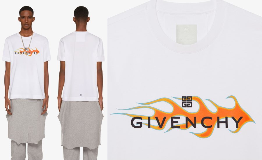 Givenchy Logo T-Shirt — BM716G3YGE — 4