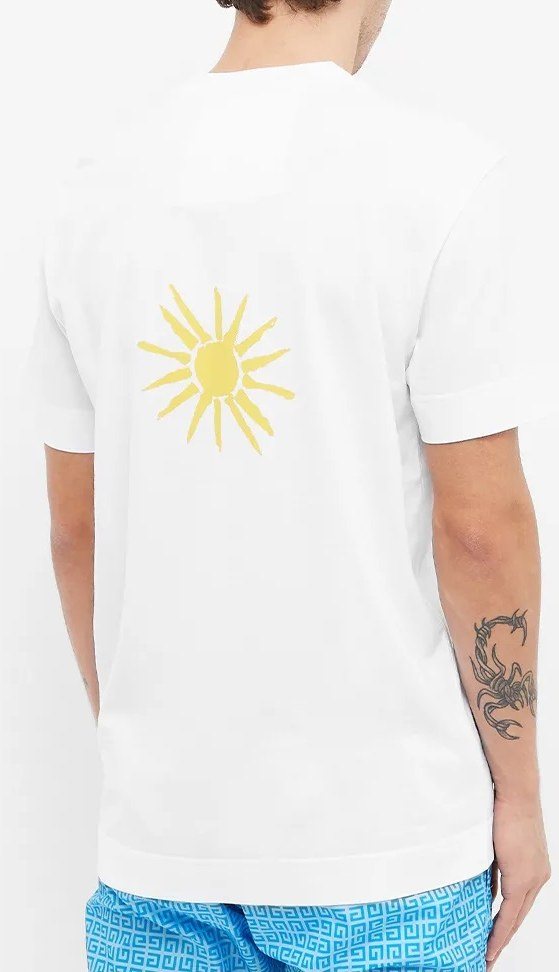 Givenchy Logo T-Shirt — BM71CT3Y6B — 3