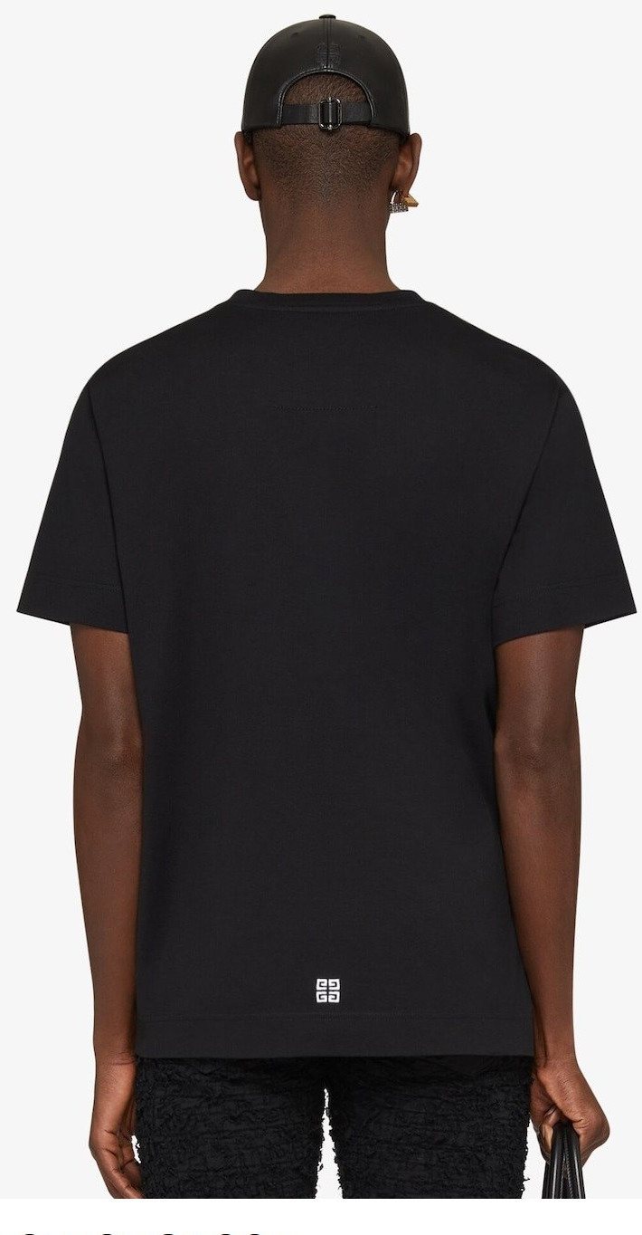 Givenchy Logo T-Shirt — BM71CW3Y6B0001 — 4