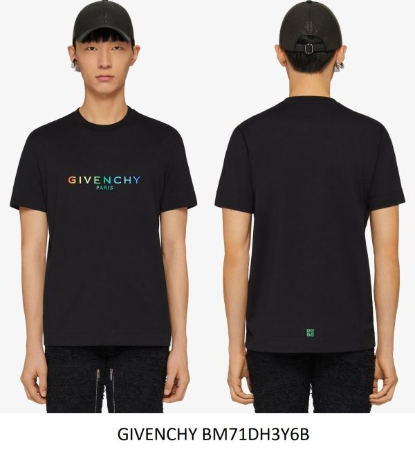 Givenchy Logo T-Shirt — BM71DH3Y6