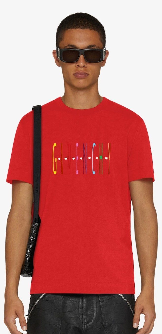 Givenchy Logo T-Shirt — BM716G3YAS — 2