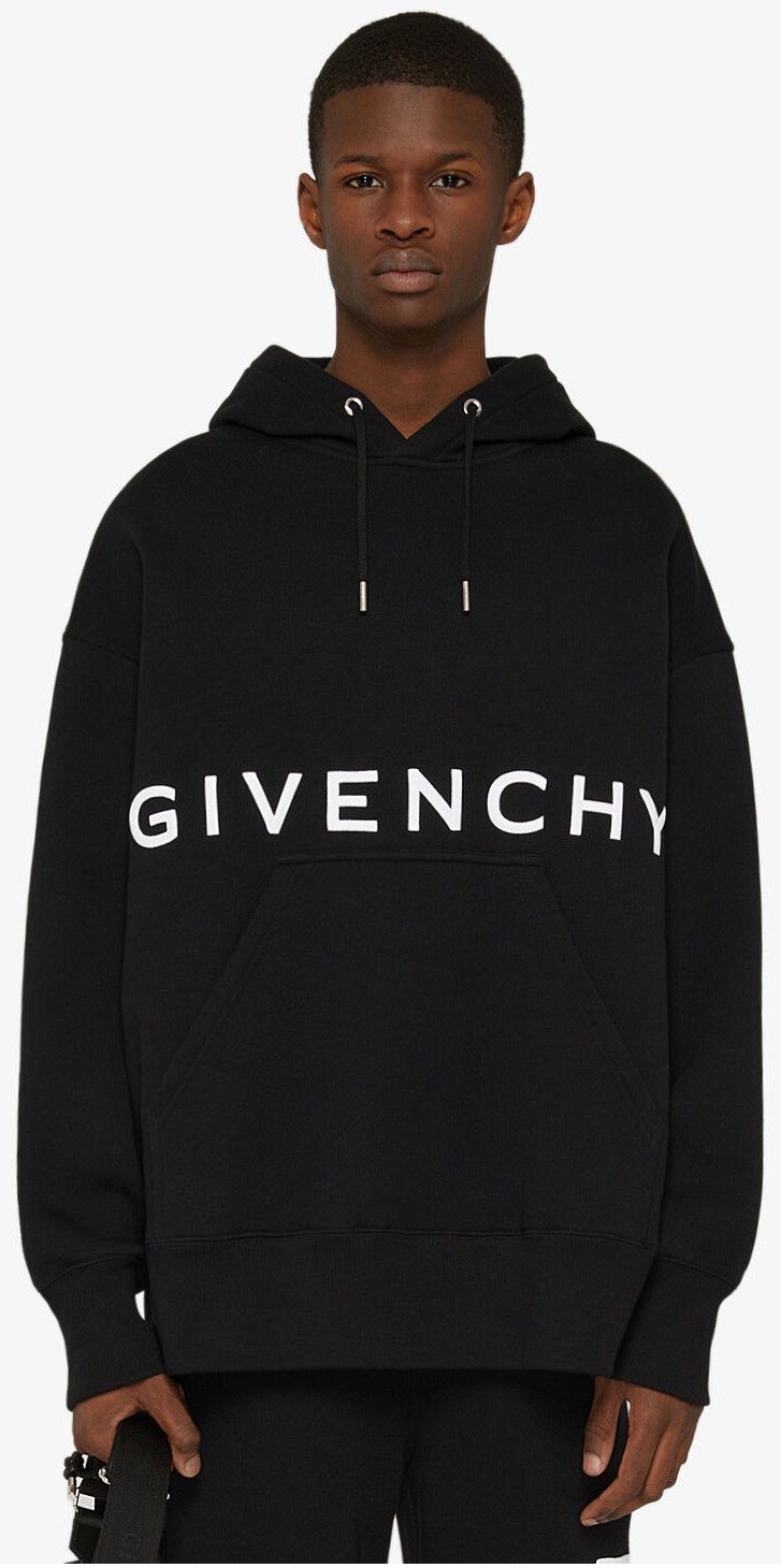 Givenchy Logo Sweatshirt, Black — BMJ0CQ3Y6V — 2