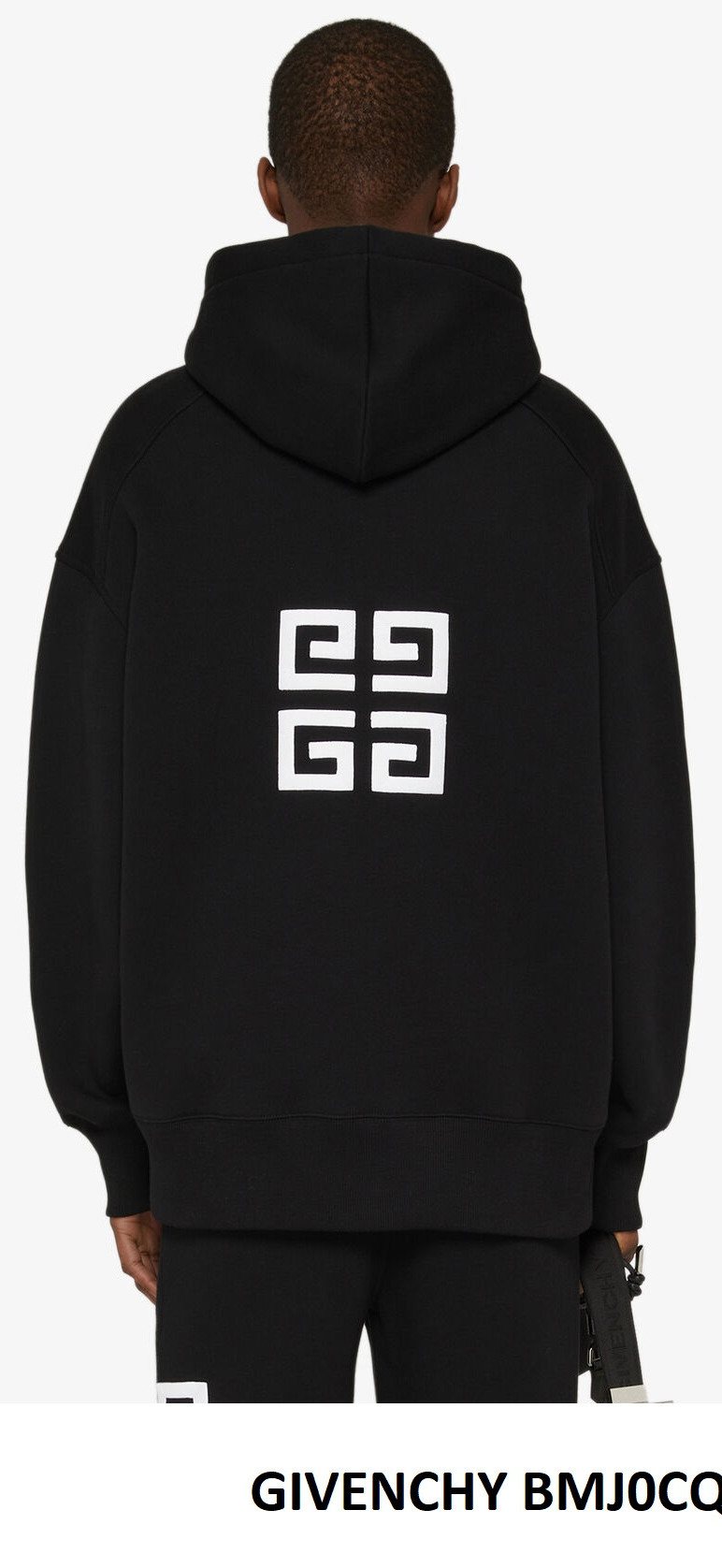 Givenchy Logo Sweatshirt, Black — BMJ0CQ3Y6V — 5