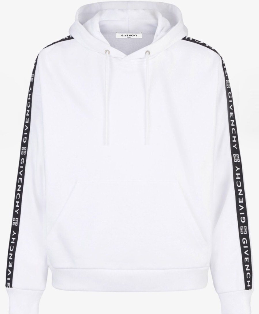 Givenchy Tape Sweatshirt, White — 2