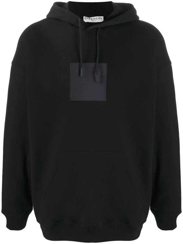Givenchy Logo Patch Sweatshirt, Black