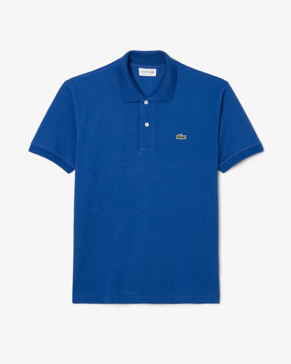 LACOSTE Lacoste Men Classic Fit L.12.12  Polo Shirt — Saphire Blue