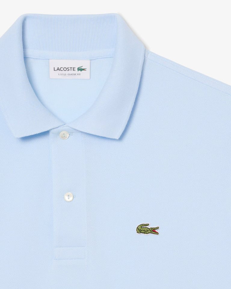 LACOSTE Lacoste Men Classic Fit L.12.12  Polo Shirt — Light Blue — 2
