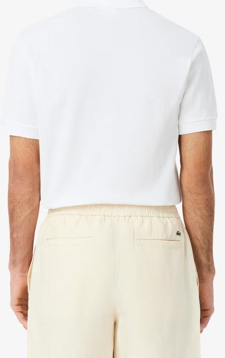LACOSTE Lacoste Men Classic Fit L.12.12  Polo Shirt — White — 5